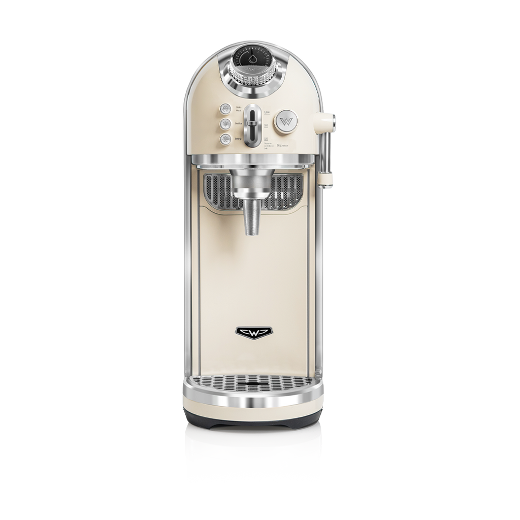 Hydroflux WISH tankless water purifier with stainless steel faucet