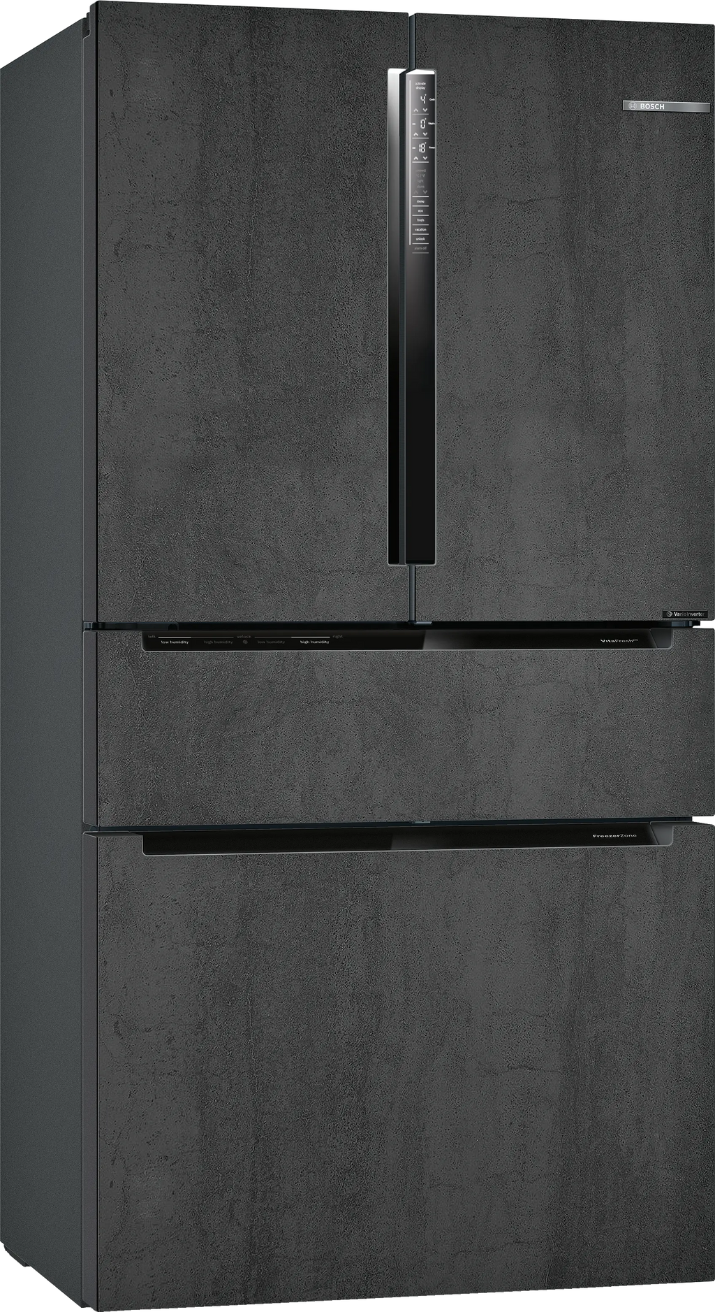 KFN96PX91I Series 8 French door bottom freezer, multi door 183 x 90.6 cm Graphite, Total No Frost