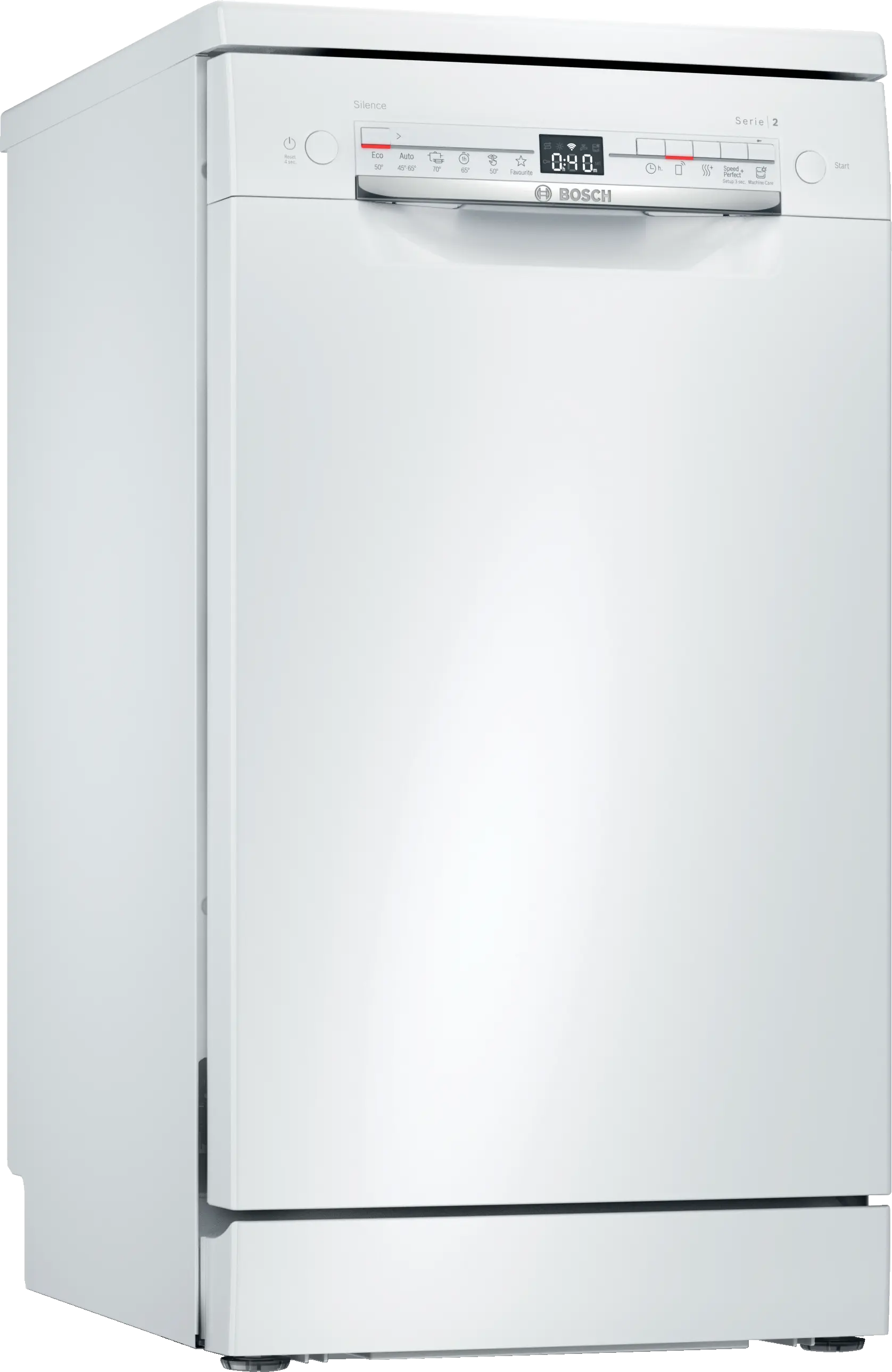 SPS2HKW57E Series 2 Free-standing dishwasher 45 cm White