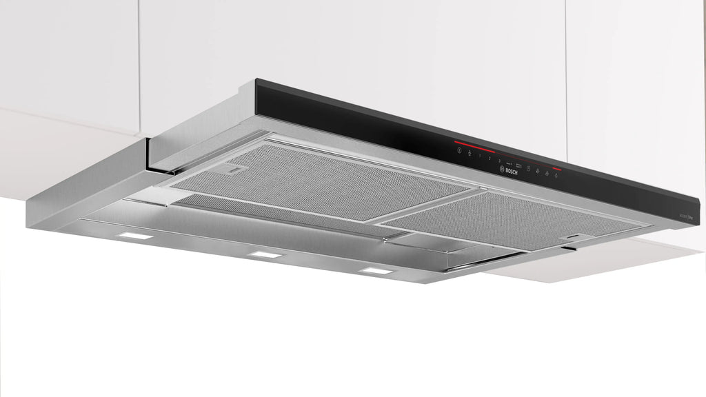 Bosch DFS098K54 telescopic cooker hood in stainless steel, 898 mm wide