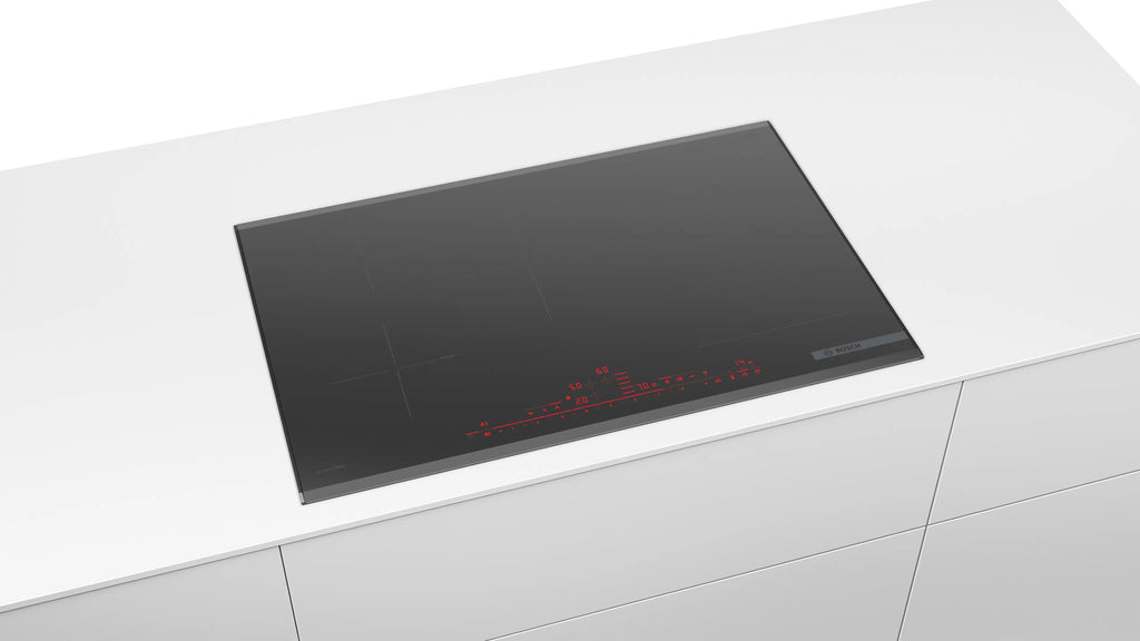 Bosch PXV890DV5E induction hob, surface mount with frame, further view 5