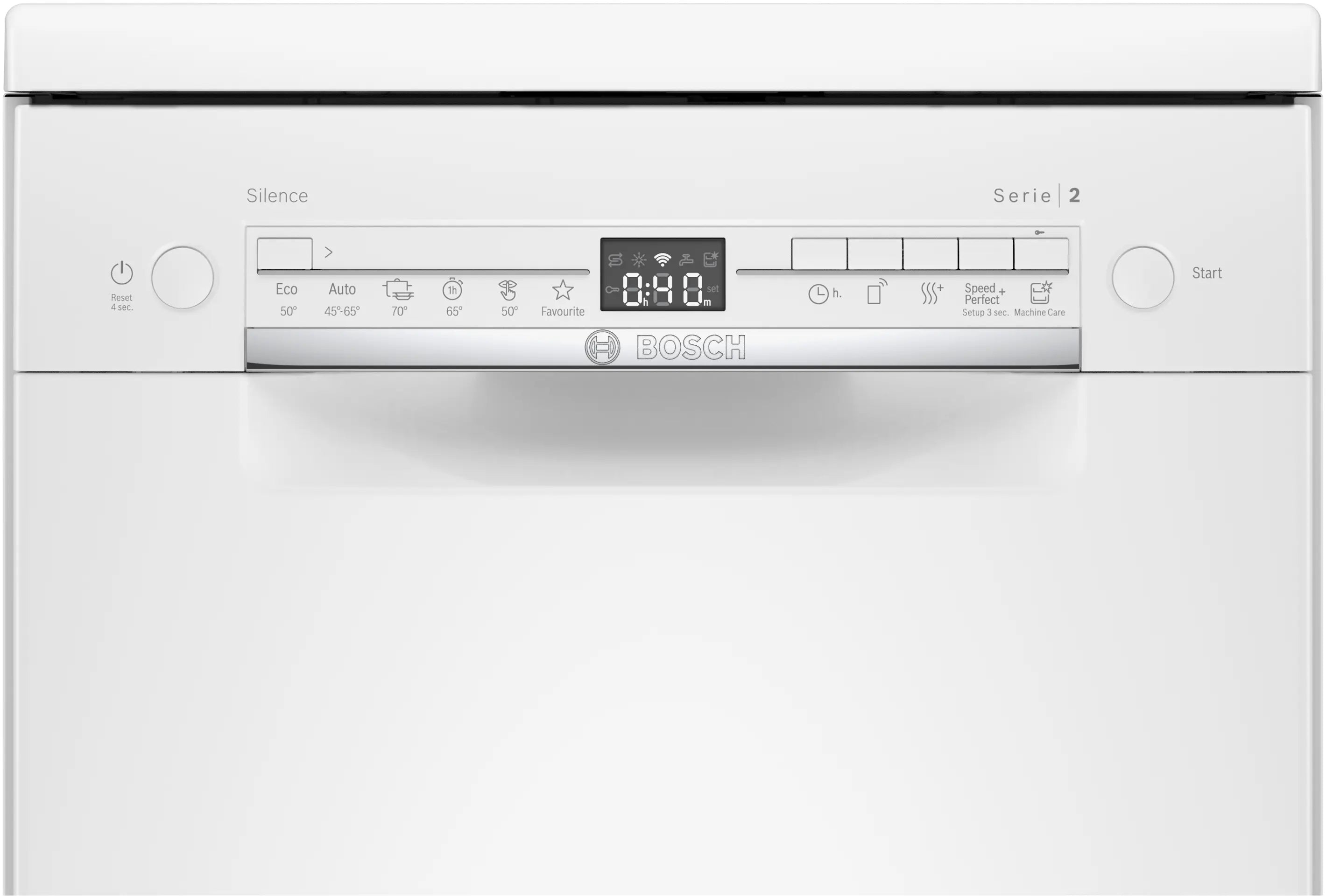 SPS2HKW57E Series 2 Free-standing dishwasher 45 cm White