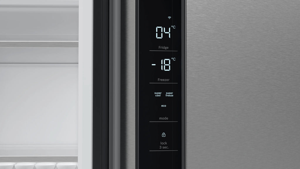 KFN96APEAG Series 4 French door bottom freezer, multi door 183 x 90.5 cm Stainless steel