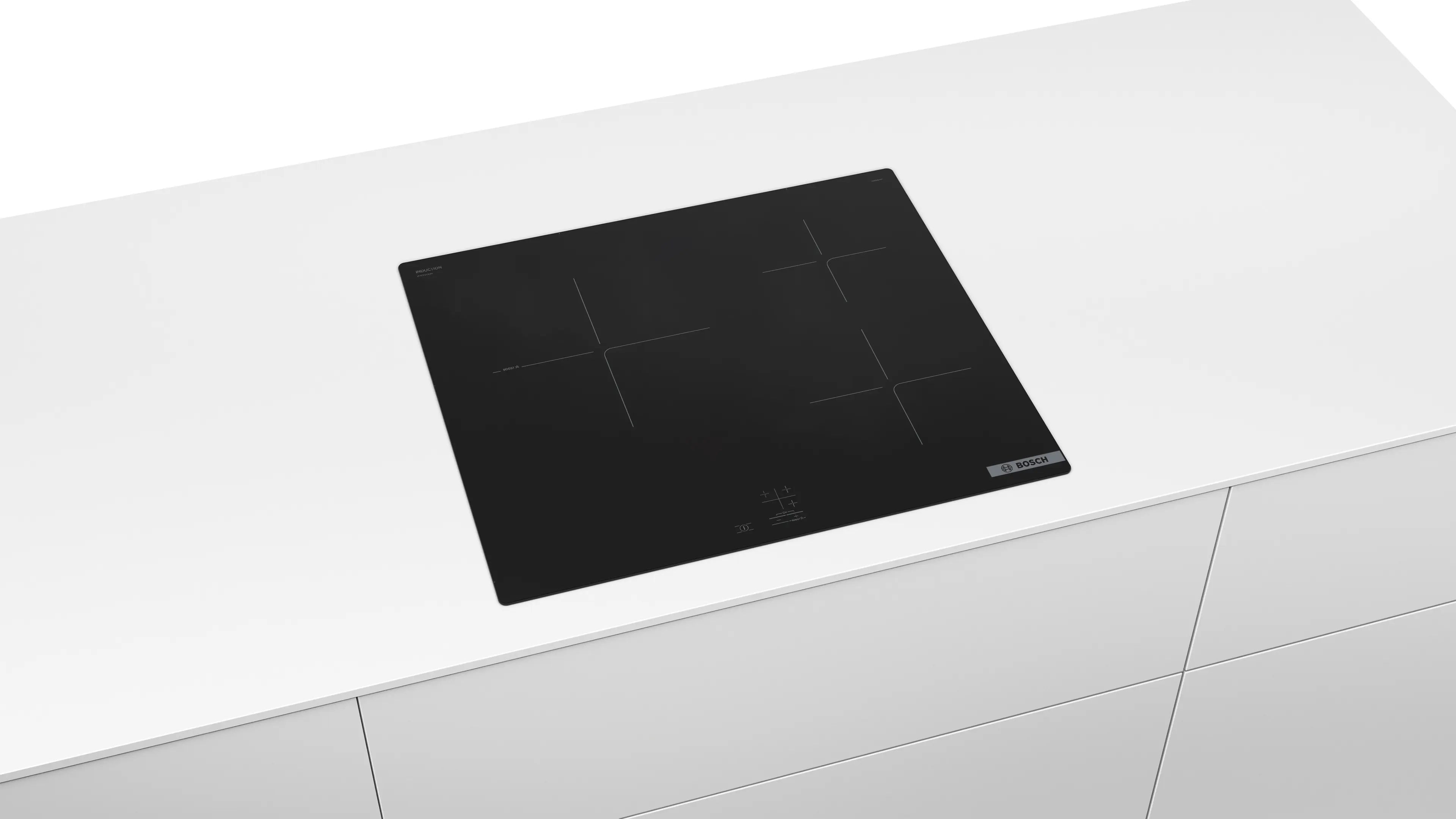 PUC61KAA5E Series 2 Induction hob 60 cm surface mount without frame