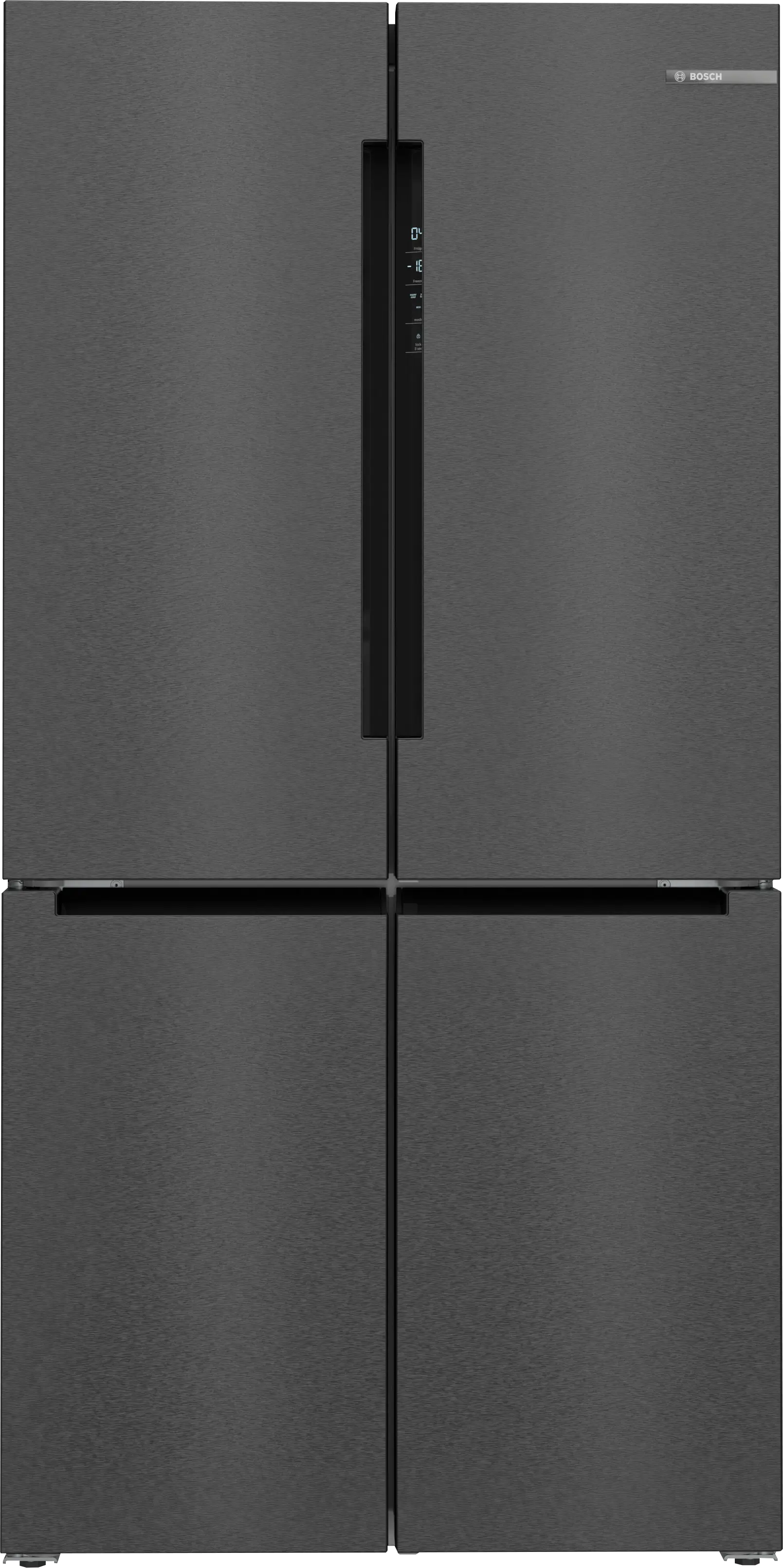 KFN96AXEA Series 4 French door bottom freezer, multi door 183 x 90.5 cm Brushed black steel anti-fingerprint, Total No Frost