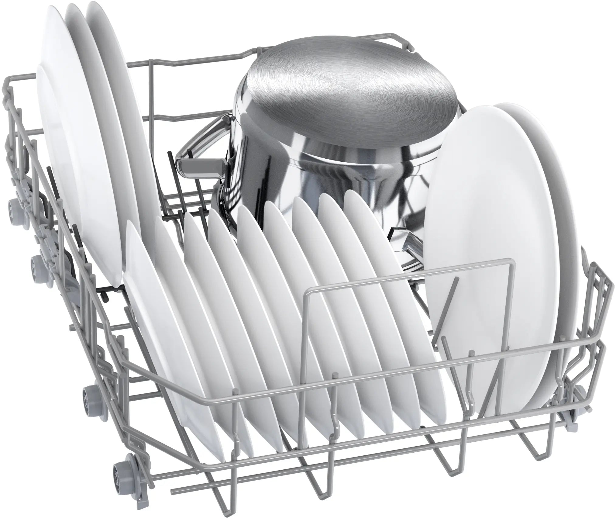 SPS4HMI64Q Series 4 Free-standing dishwasher 45 cm Brushed steel anti-fingerprint