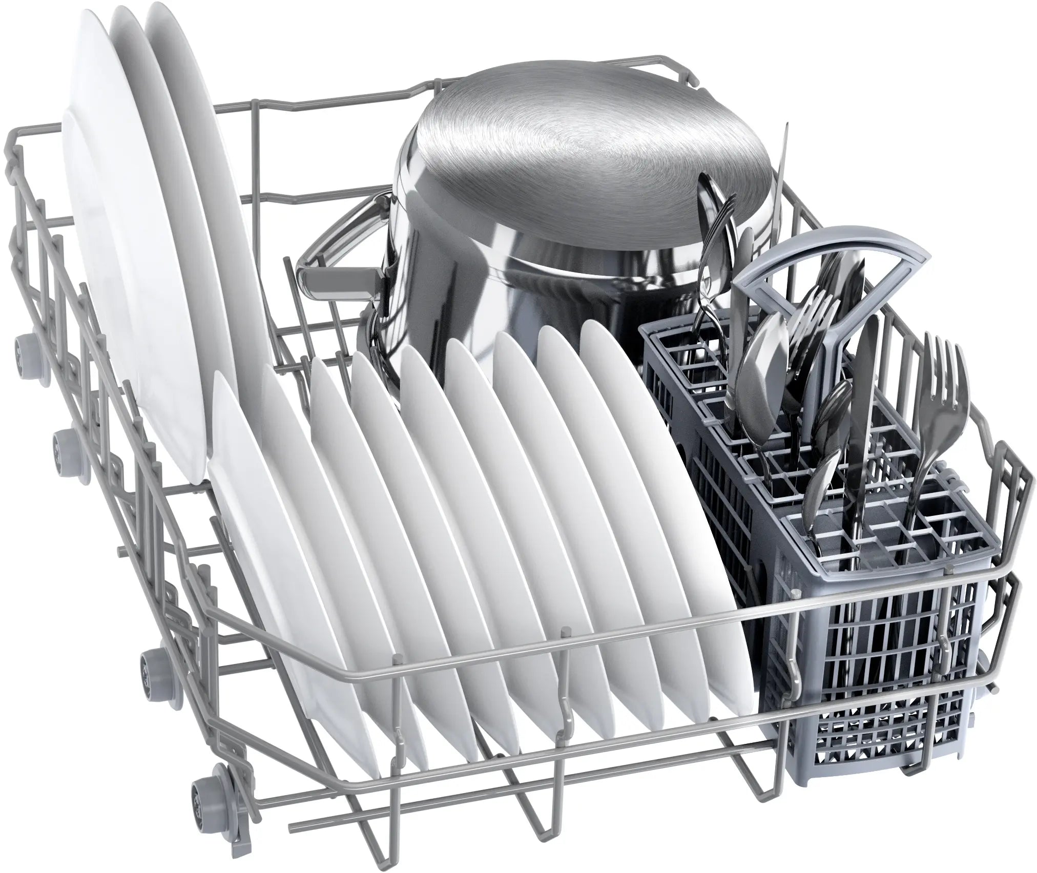 SPI2HKS42E Series 2 Semi-integrated dishwasher 45 cm Stainless steel