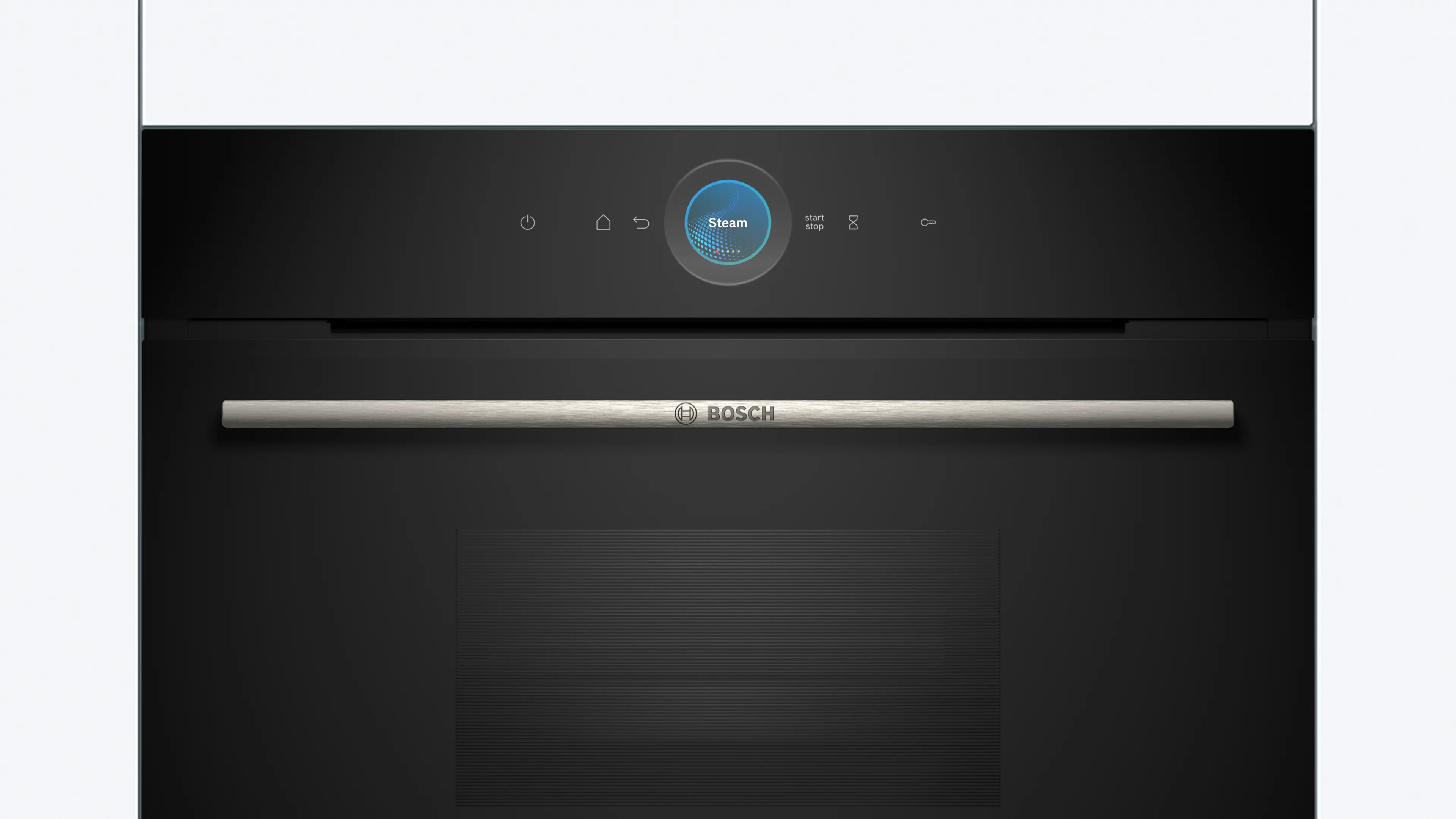 Bosch CDG714XB1 built-in steamer in black, further view 2
