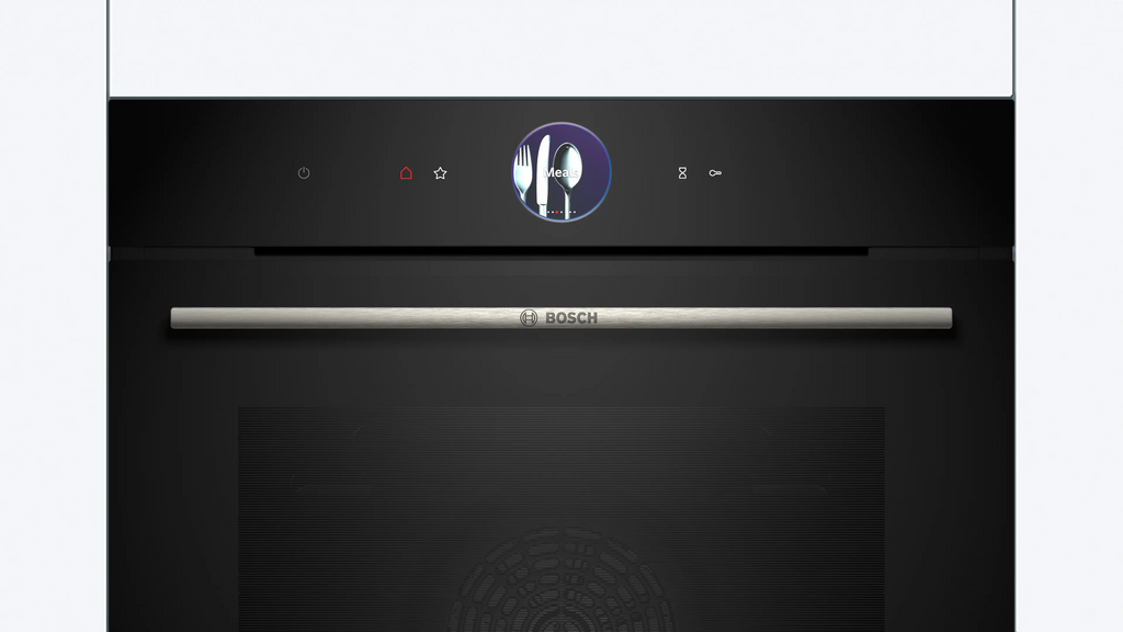 Bosch HBG7764B1B built-in oven in black, further view 3
