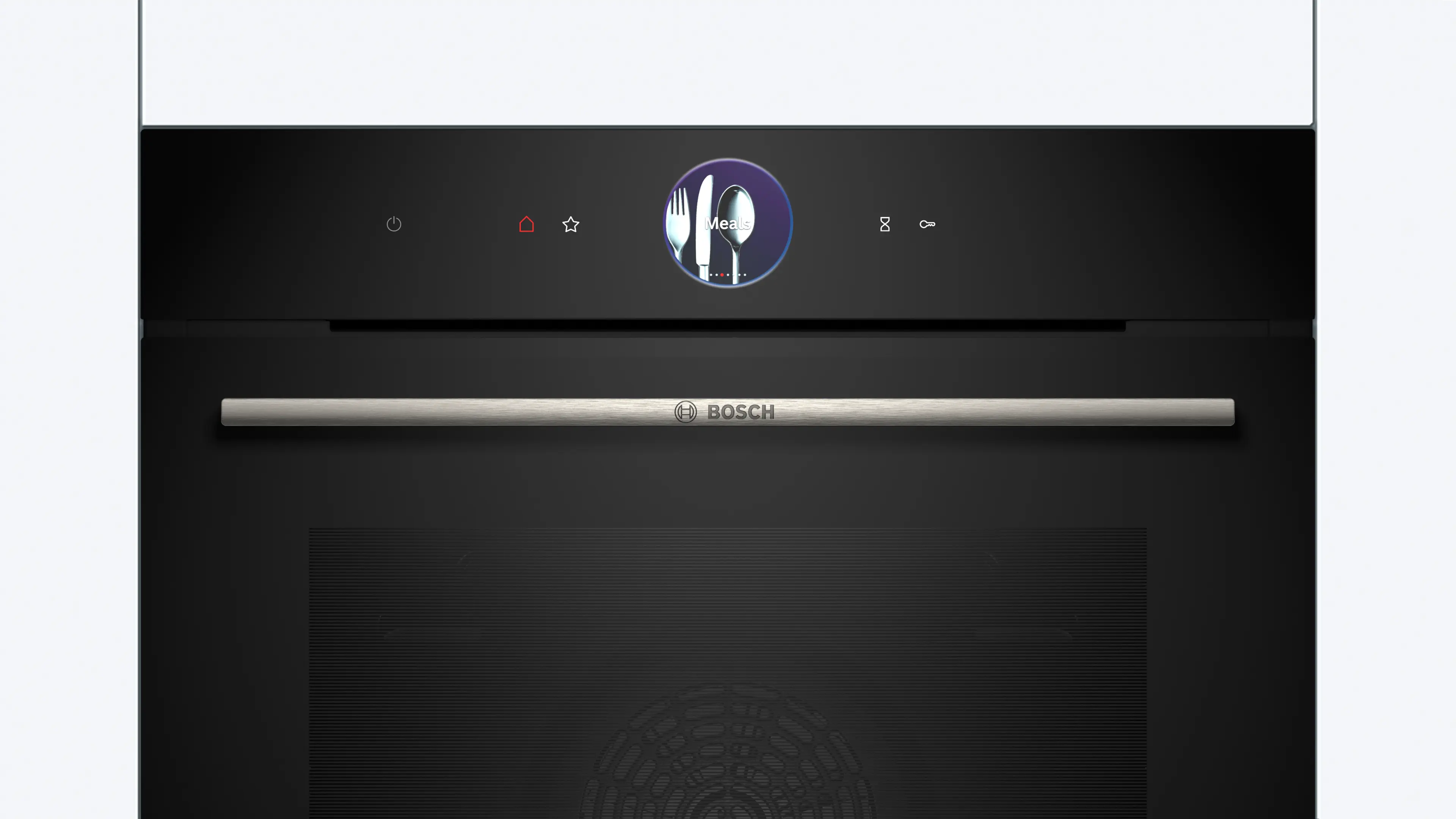 Bosch HBG7764B1B built-in oven in black, further view 3