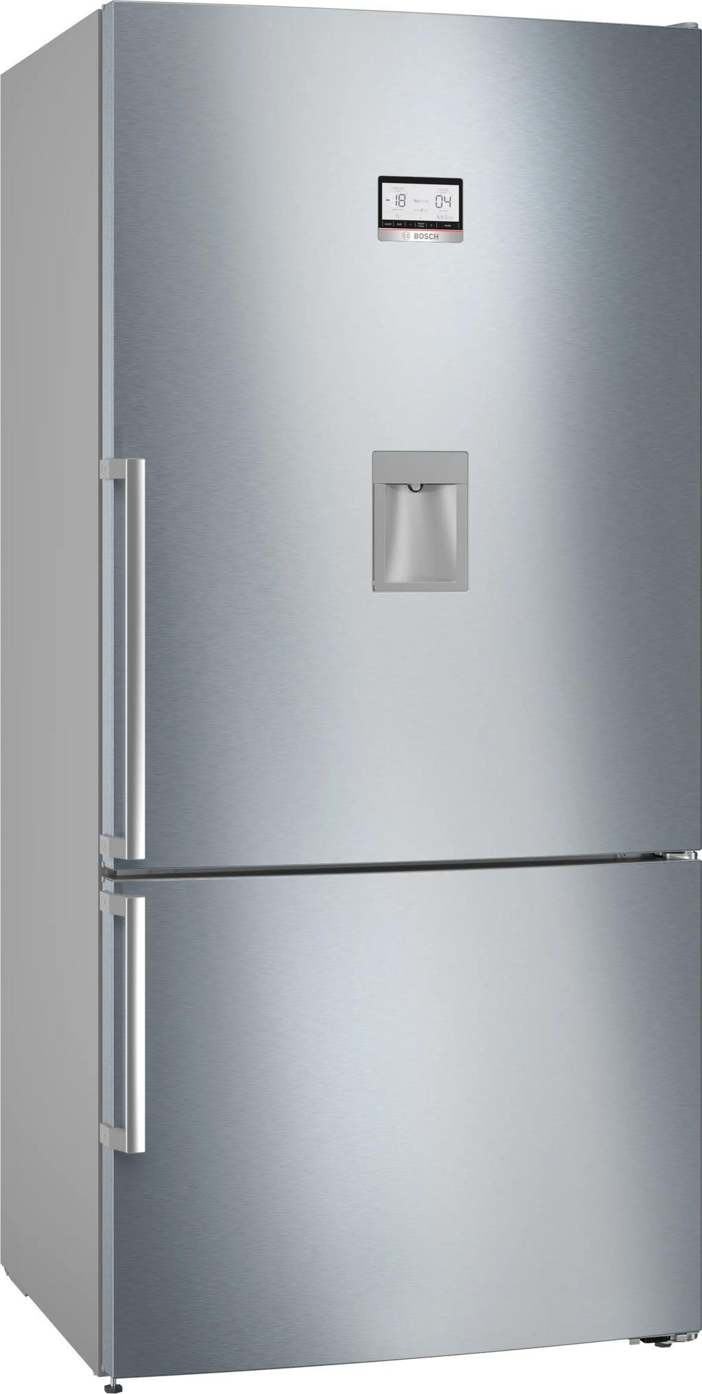 KGD86AI31U Series 6 Free-standing fridge-freezer with freezer at bottom 186 x 86 cm Stainless steel