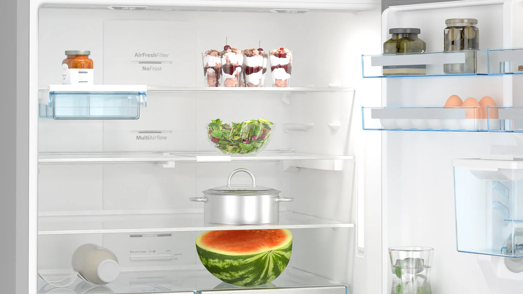 KGD86AI31U Series 6 Free-standing fridge-freezer with freezer at bottom 186 x 86 cm Stainless steel