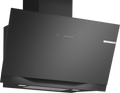 Bosch DWK91LT60 wall-mounted cooker hood in black printed glass, 890 mm wide