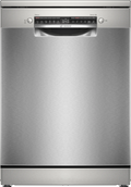 Bosch SMS4HMI07E free-standing dishwasher in brushed steel, 600 mm wide