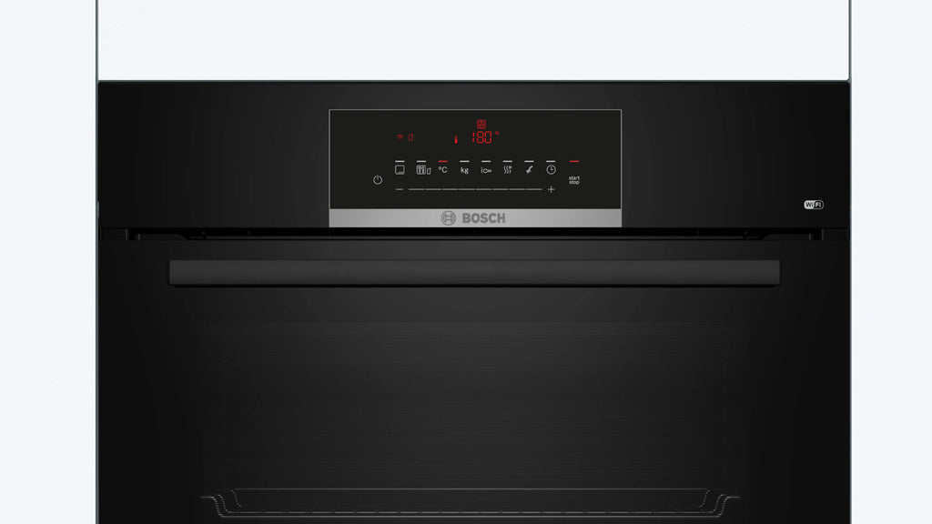 Bosch HBJ559EB6M built-in oven in black, further view 2