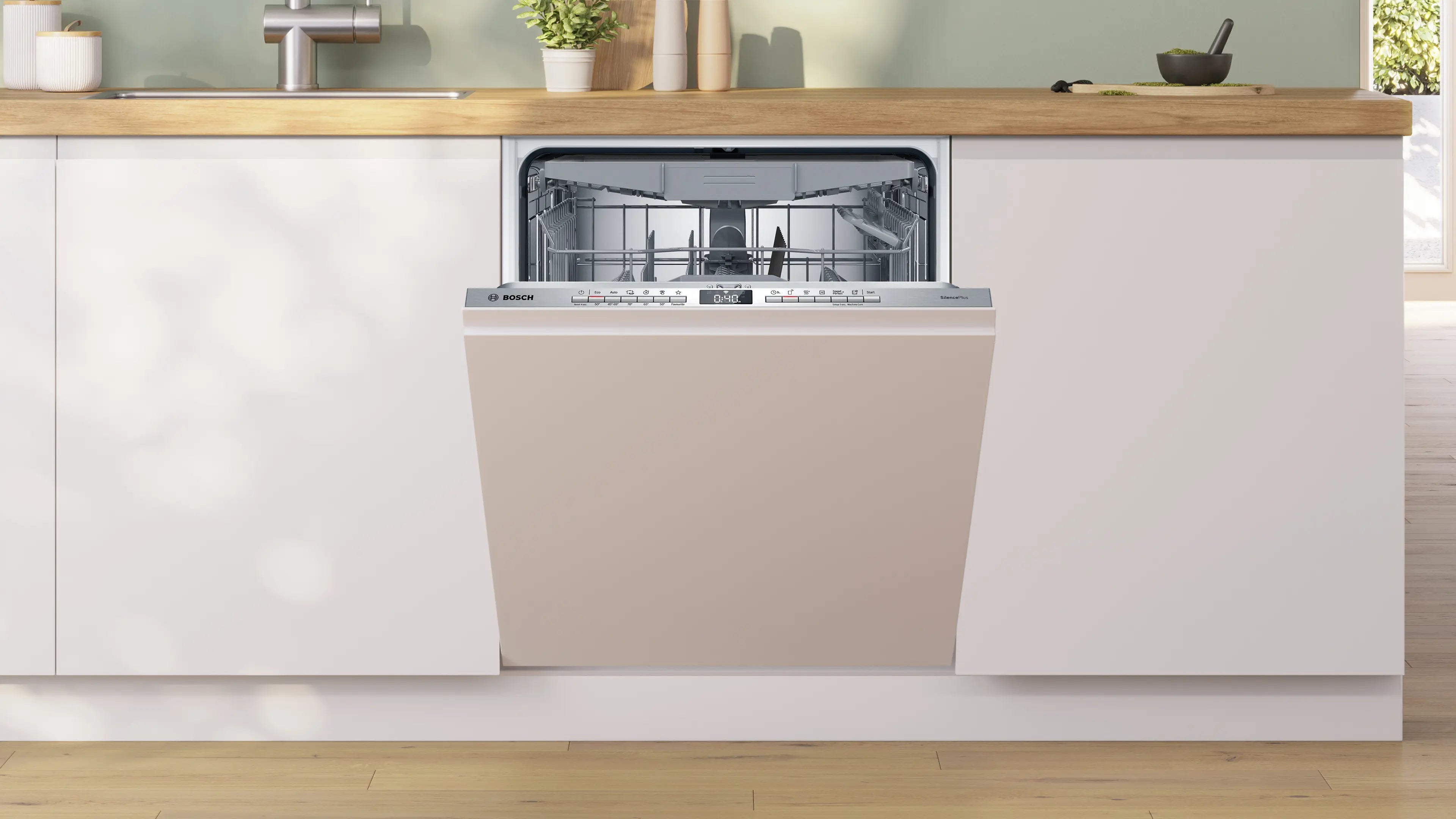 SMV4HCX19E Series 4 Fully-integrated dishwasher 60 cm
