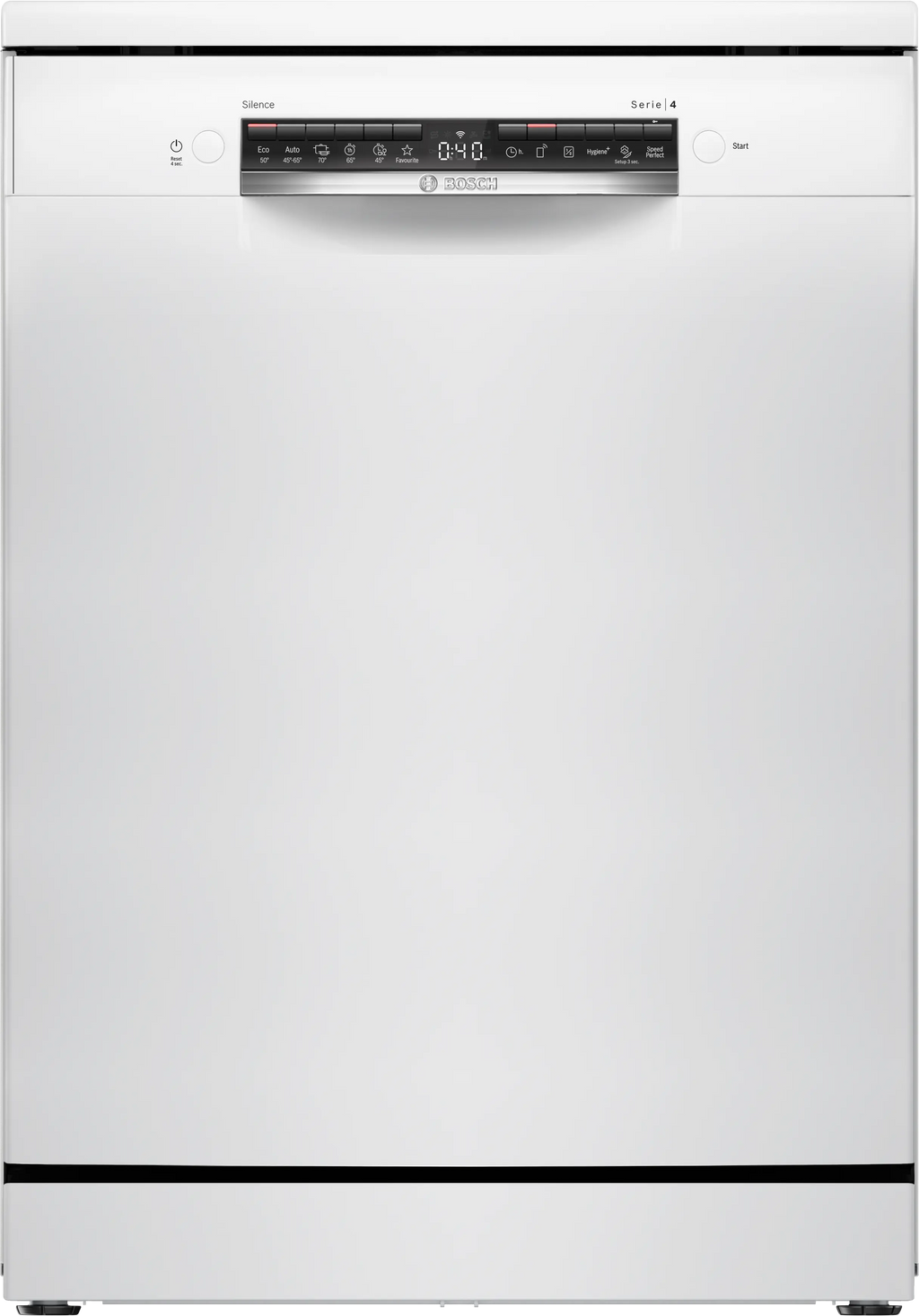 Bosch SMS4IMW62Q free-standing dishwasher in white, 600 mm wide