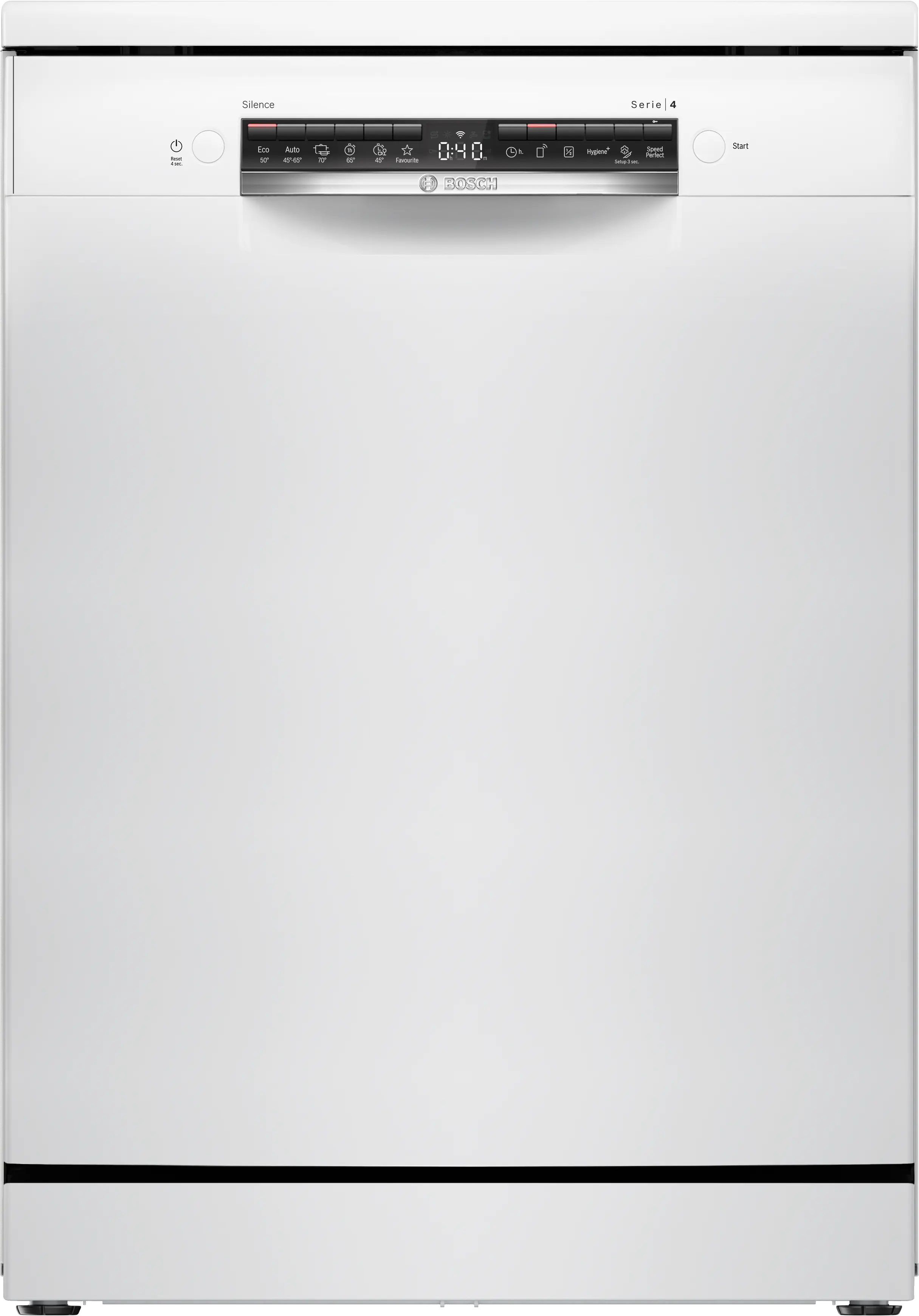 Bosch SMS4IMW62Q free-standing dishwasher in white, 600 mm wide