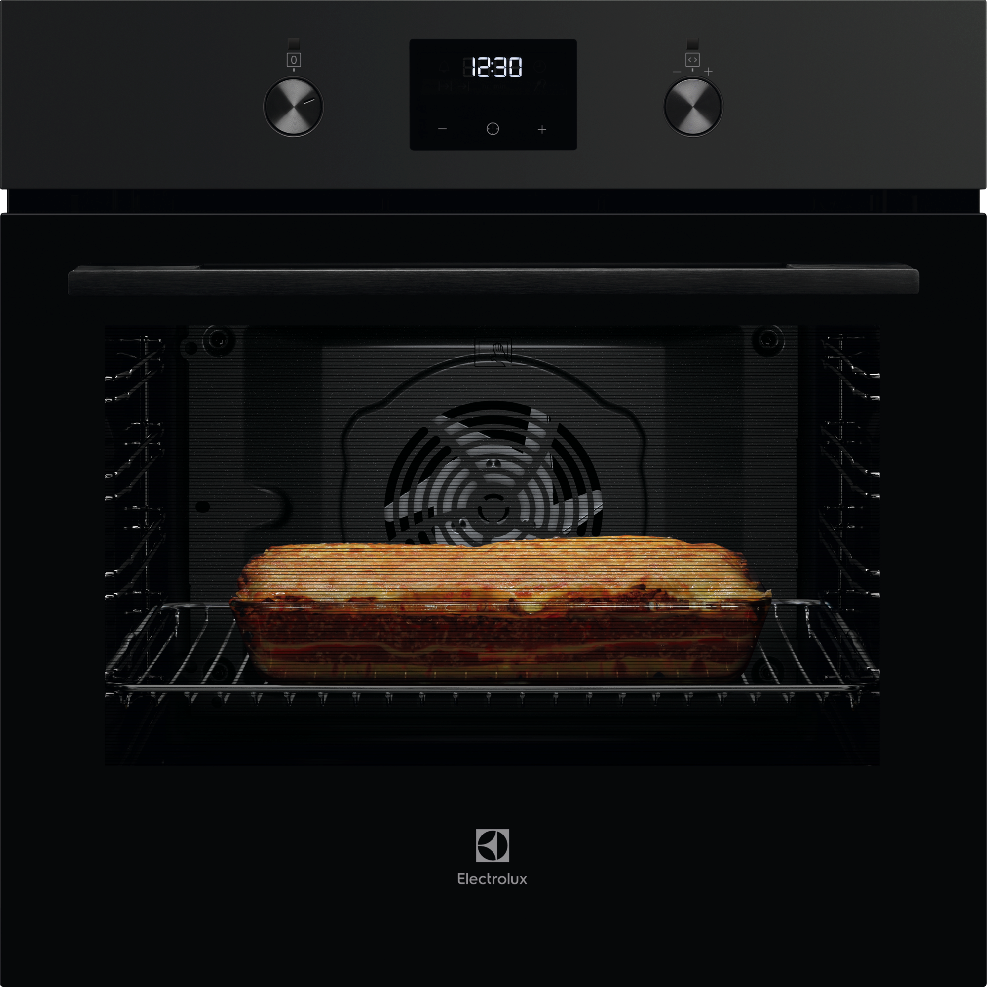 KOIGE00H2 60cm 500 SurroundCook built-in single oven, front view