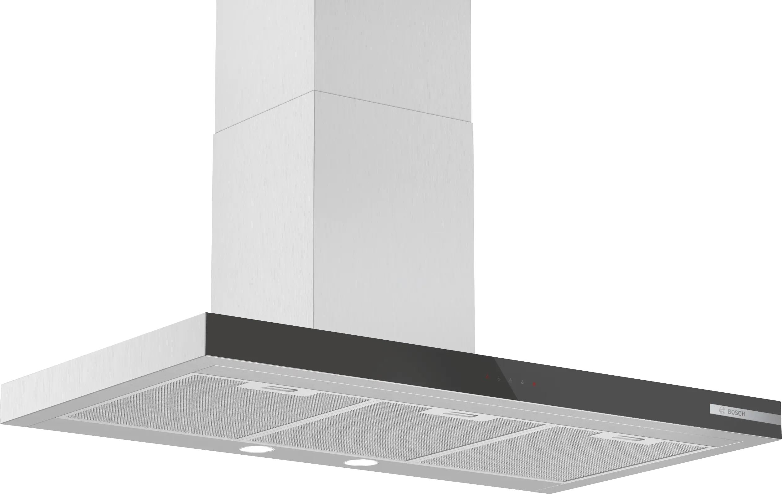 Bosch DWB97BK61T wall-mounted cooker hood in black, 898 mm wide