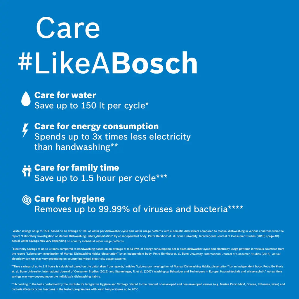 Bosch SMS8YCI01E free-standing dishwasher in brushed steel, further view 2