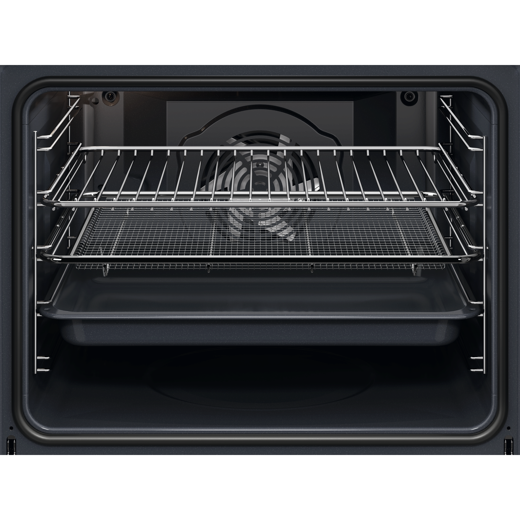 KOIGE00H2 72L oven cavity with shelves and baking tray