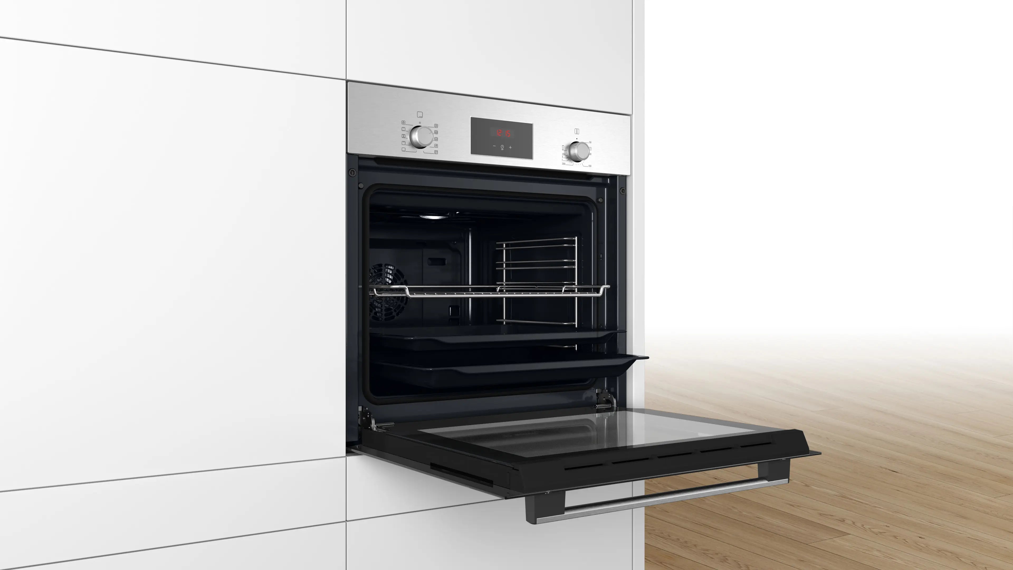 Bosch HBF512BS1H built-in oven in stainless steel, further view 4