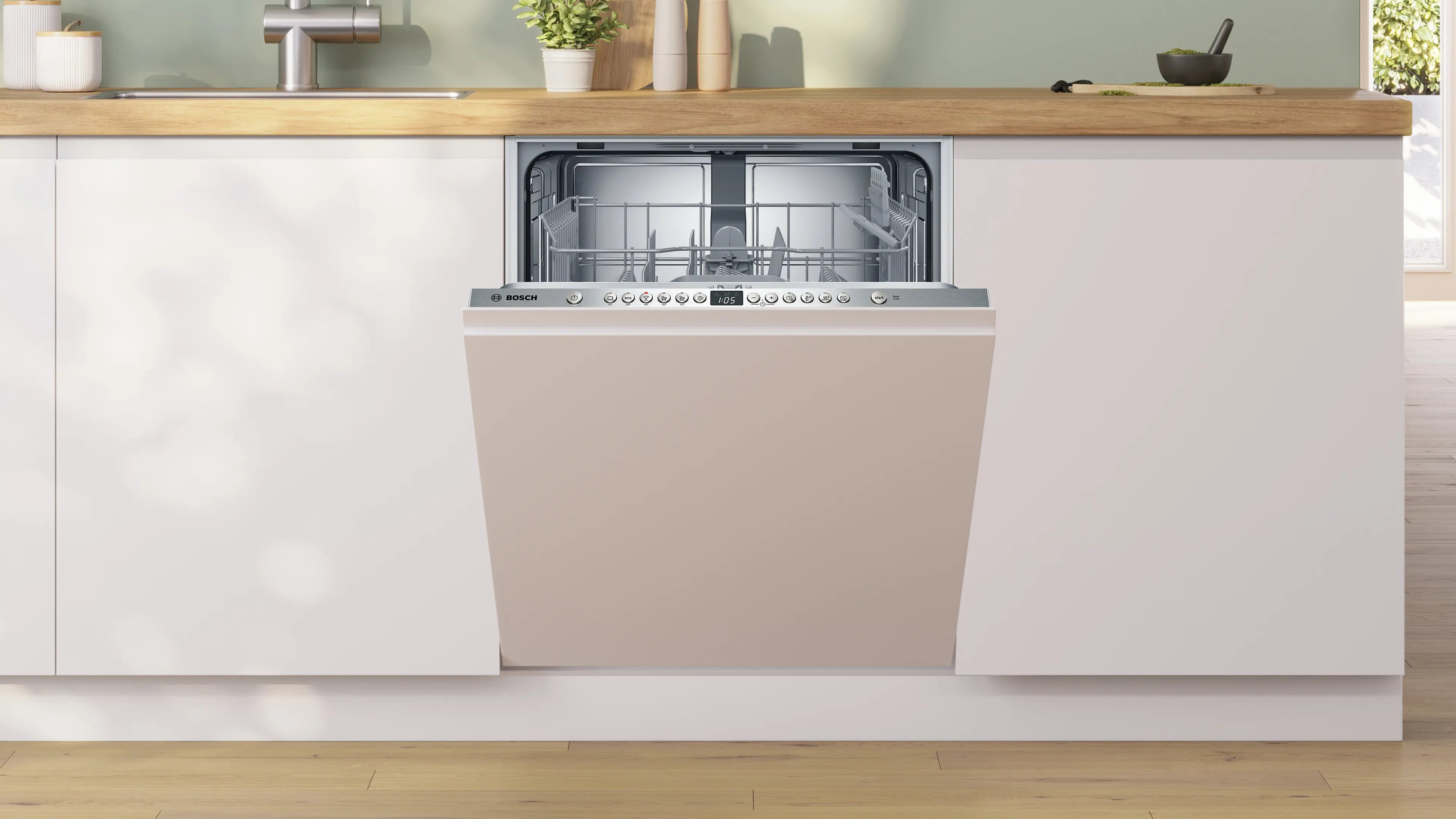 Bosch SMV26AX00Q fully-integrated dishwasher, further view 2
