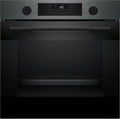 Bosch HUA736EG0K built-in oven with added steam in black stainless steel, 594 mm wide