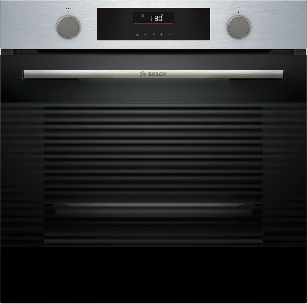 HUA736ER0K Series 4 Built-in oven with added steam function 60 x 60 cm Stainless steel