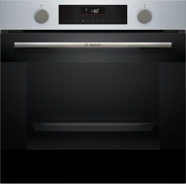 HUA736ER0K — Series 4 Built-in oven with added steam function 60 x 60 cm Stainless steel