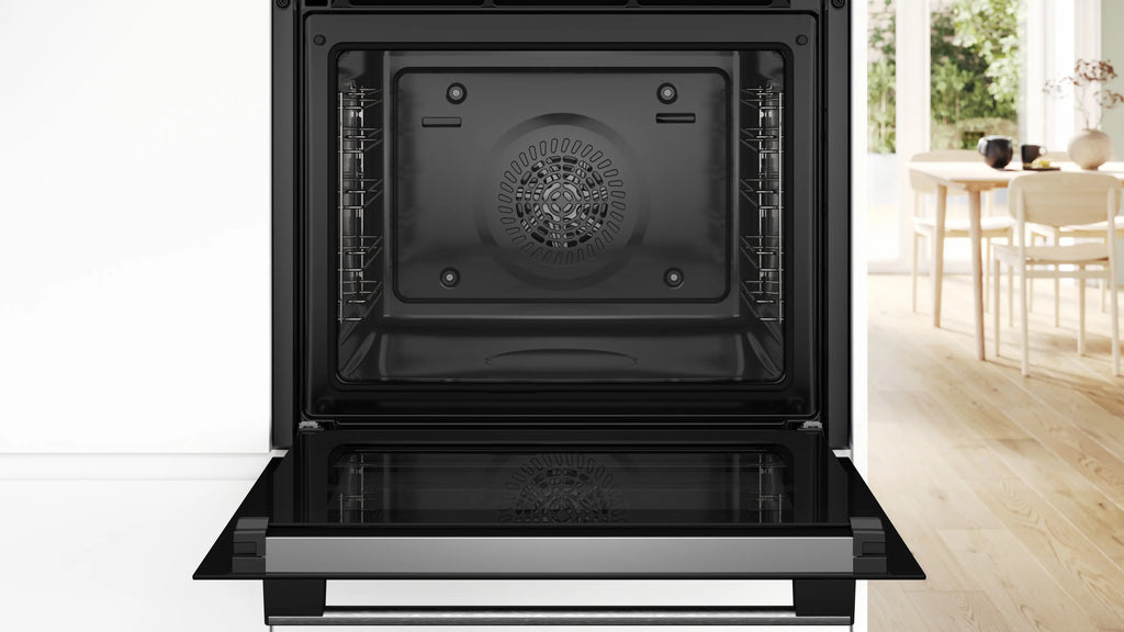 Bosch HQA574BS3B built-in oven with added steam in stainless steel, further view 3
