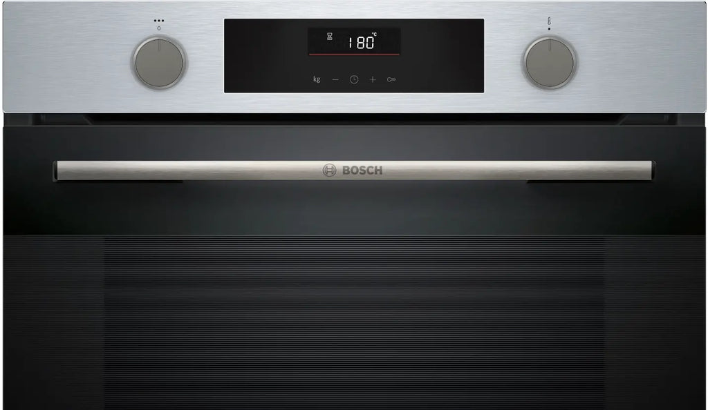 HUA736ER0K Series 4 Built-in oven with added steam function 60 x 60 cm Stainless steel