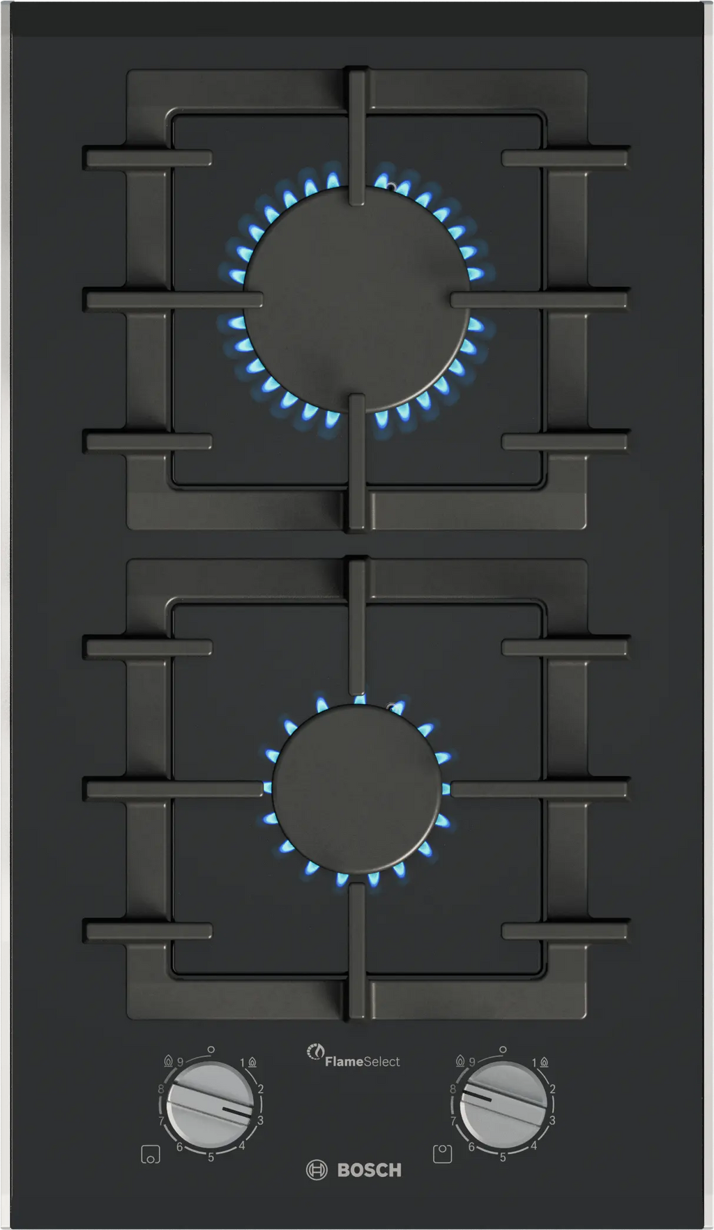 PRB3A6I40L Series 8 Domino gas hob 30 cm Ceramic, Black