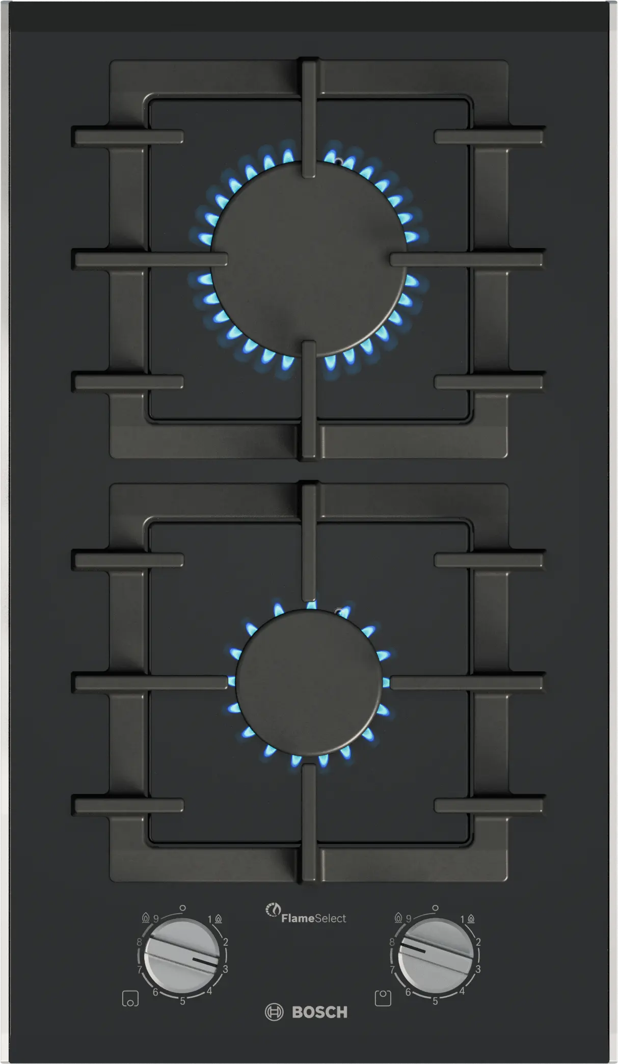 PRB3A6I40L Series 8 Domino gas hob 30 cm Ceramic, Black