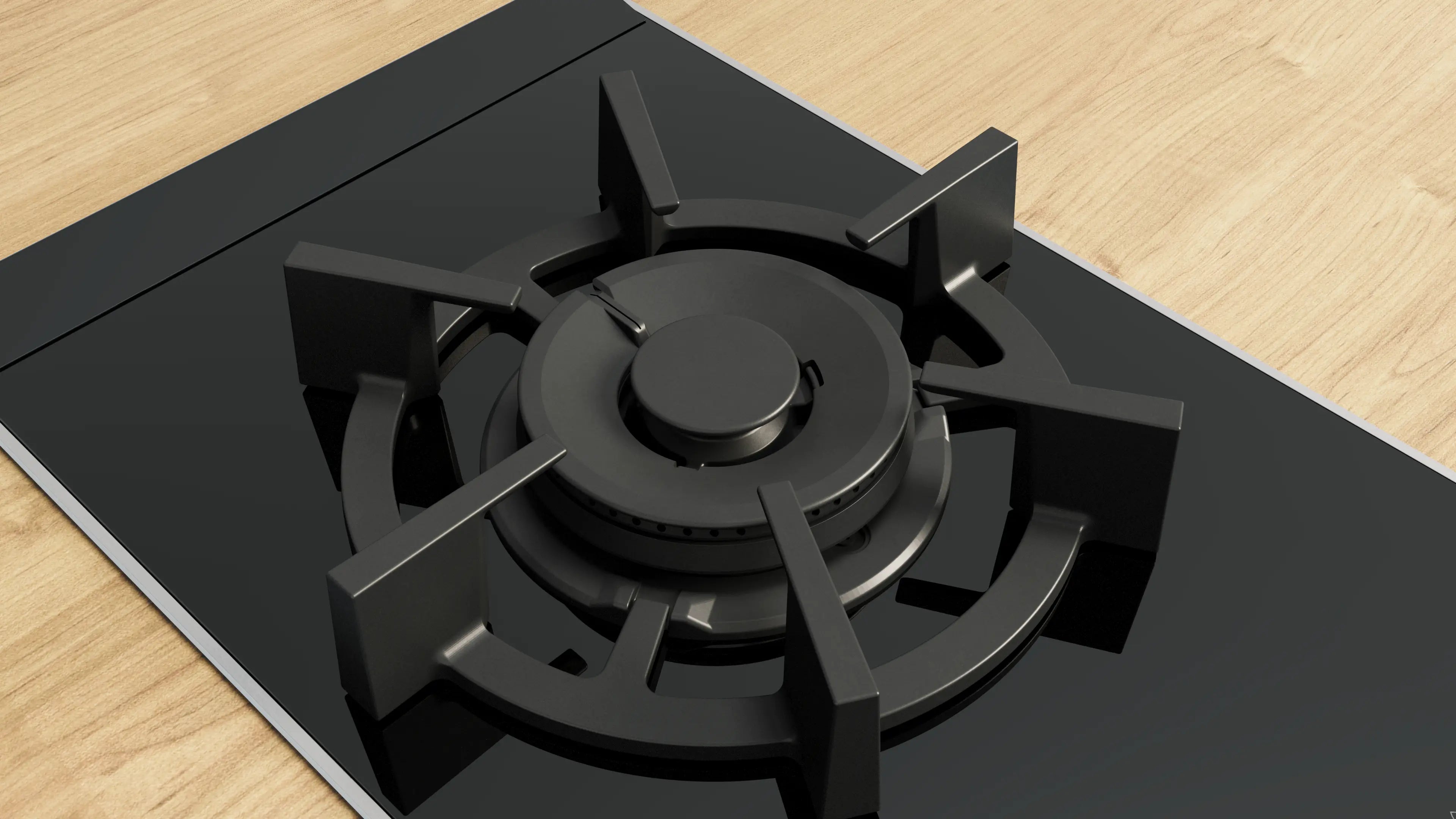 PRA3A6I10L Series 8 Domino gas hob 30 cm Ceramic, Black