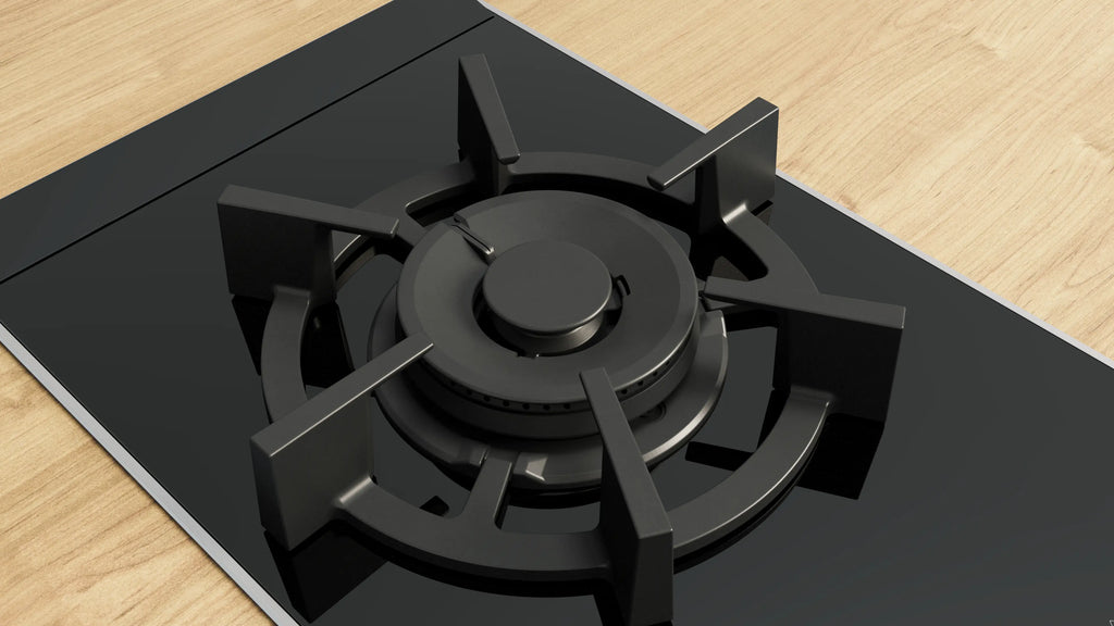 PRA3A6I10X Series 8 Domino gas hob 30 cm Ceramic, Black