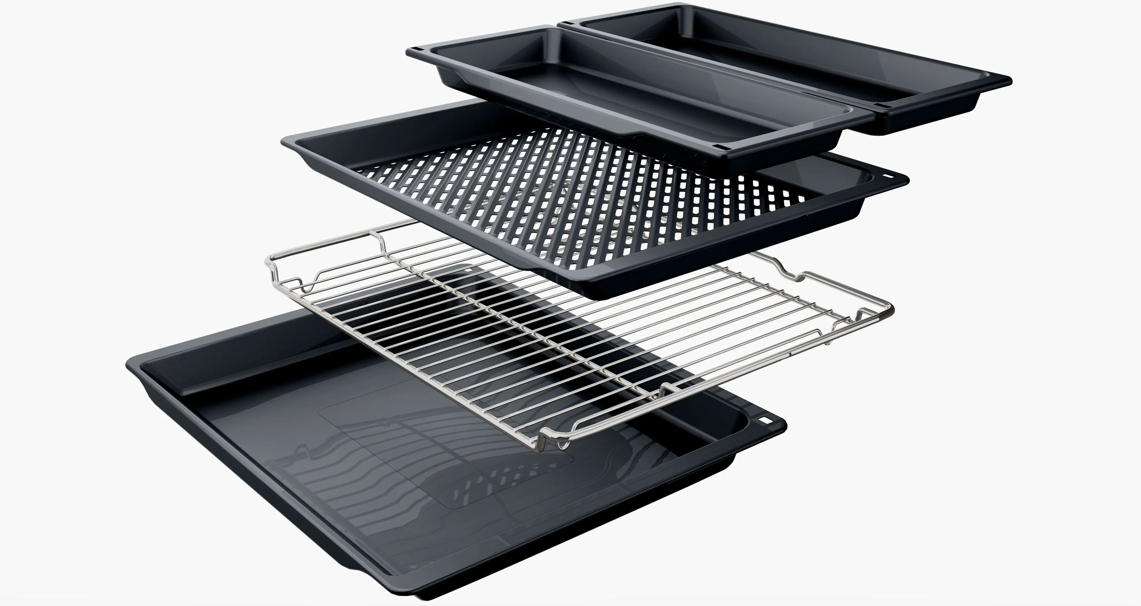 Bosch HJG852YS0K built-in oven in stainless steel, further view 3
