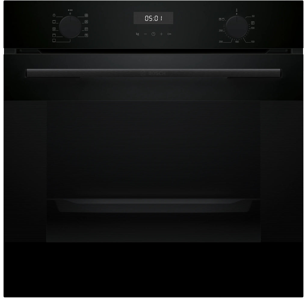 Bosch HJA715BA0K built-in oven in black, 594 mm wide