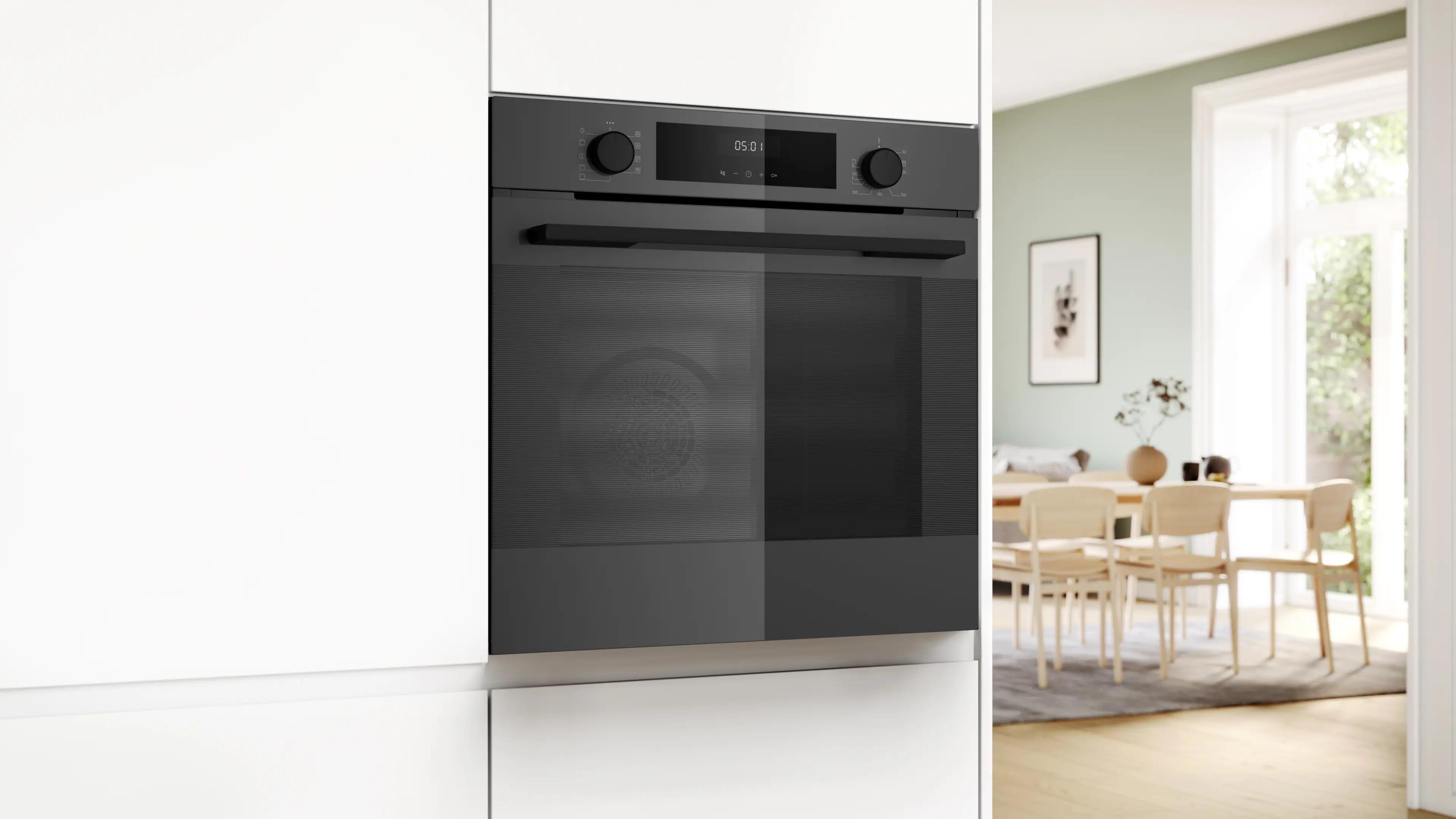 Bosch HJA715BN0K built-in oven, further view 5
