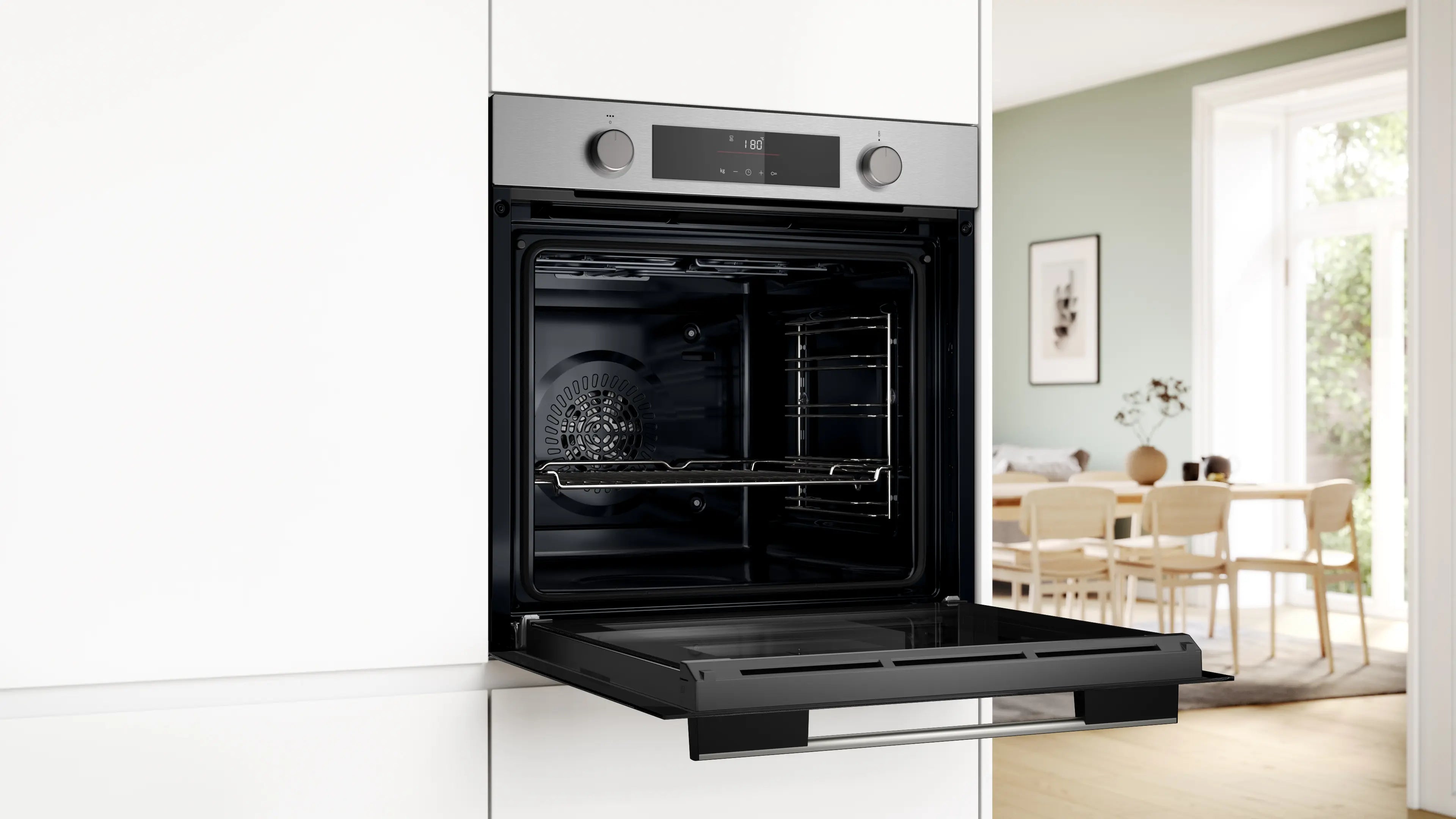 Bosch HJA715BR0K built-in oven in stainless steel, further view 2