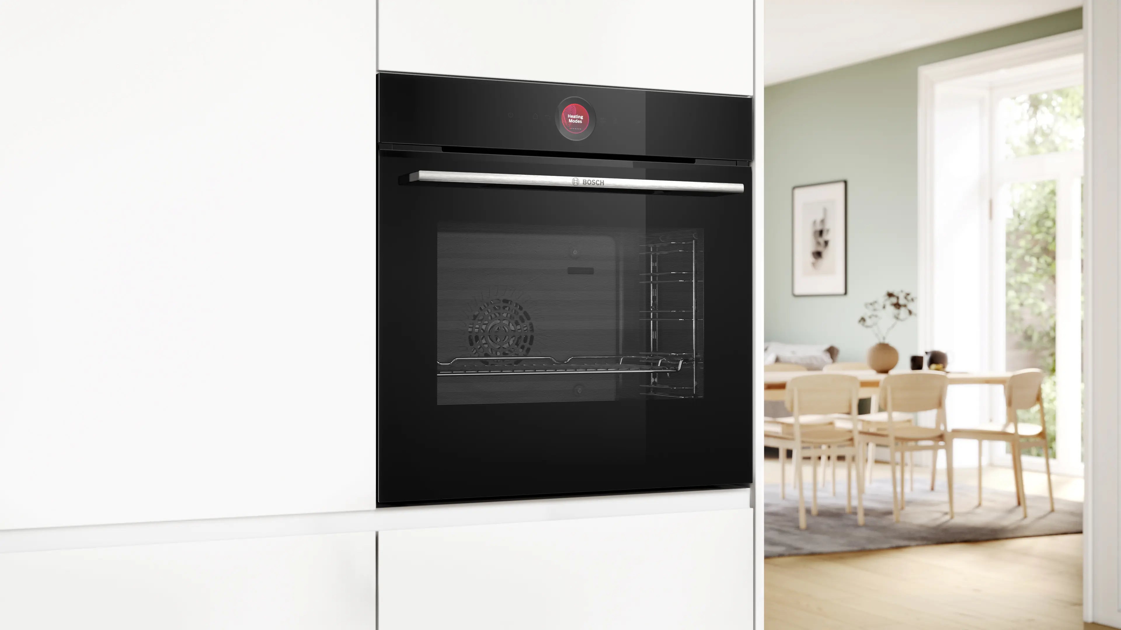Bosch HBG7341B1B built-in oven in black, further view 5