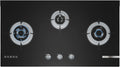 Bosch PMD93D31AF Town Gas hob in black tempered glass, 920 mm wide