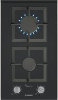 PRB3A6I40X Series 8 Domino gas hob 30 cm Ceramic, Black