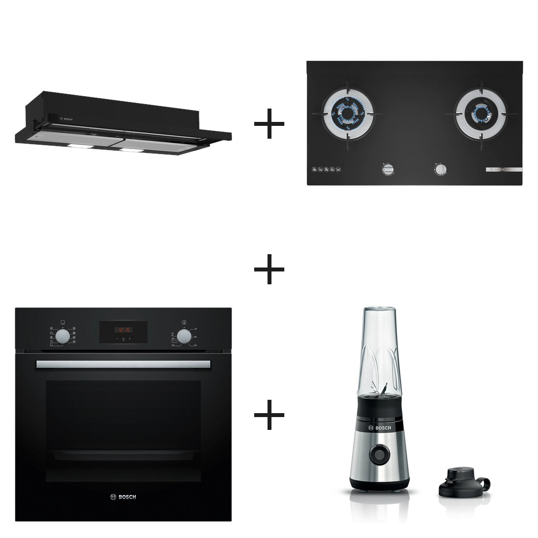 Bosch bundle B1ZKDB2613 — all items together