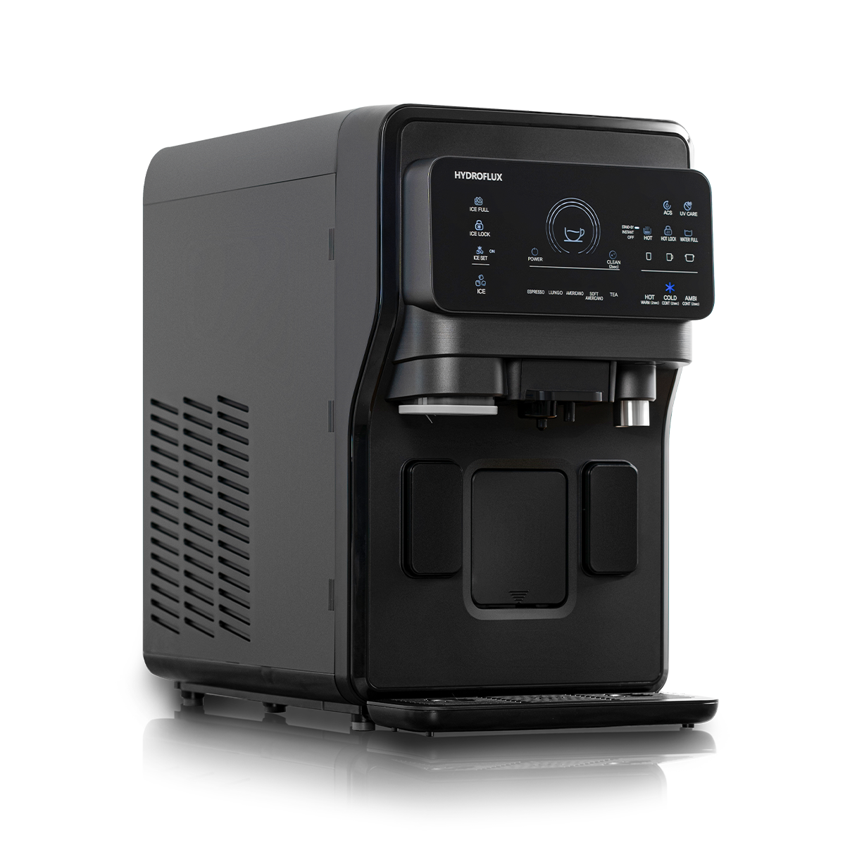 Hydroflux BREW capsule coffee machine and water purifier, further view 3