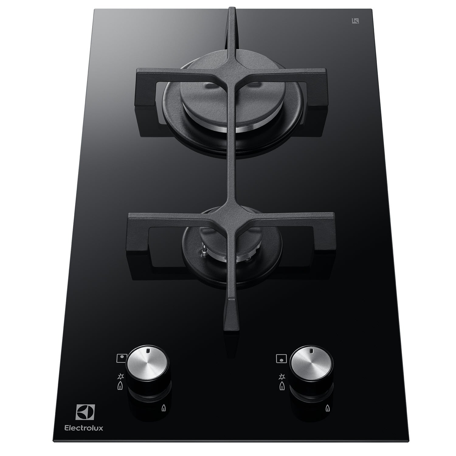 Electrolux EGC3320NOK two-burner domino gas hob, further view 6