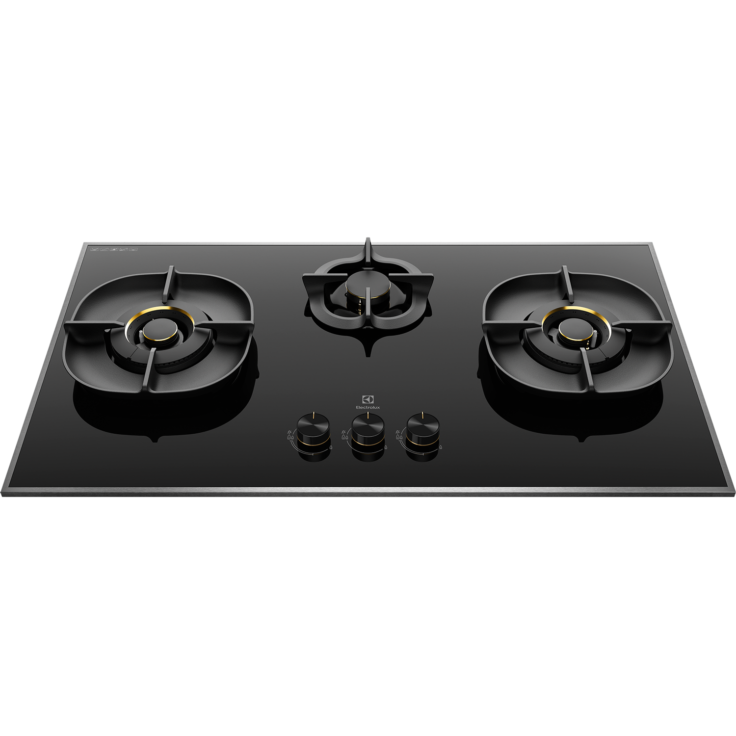 Electrolux EHG9350BEP three-burner built-in gas hob, further view 2
