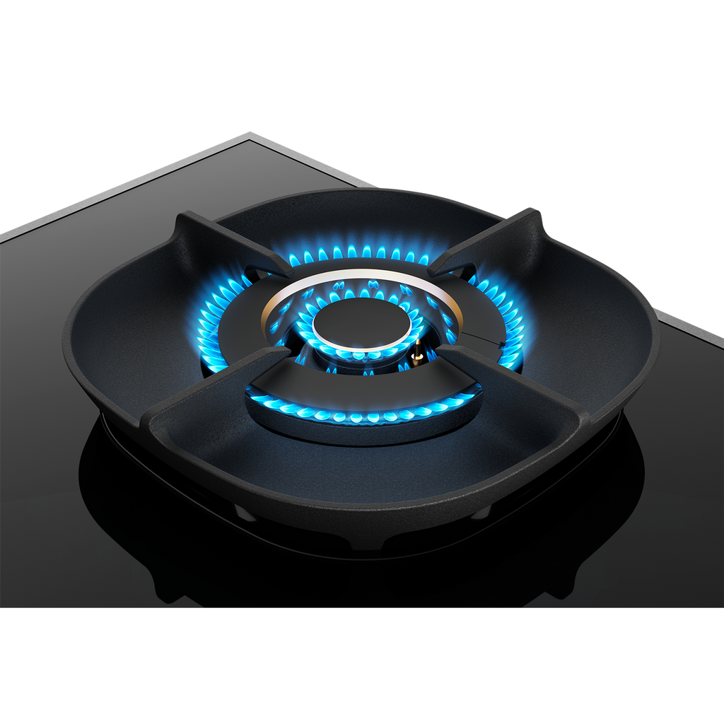 Electrolux EHG9350BEP three-burner built-in gas hob, further view 4