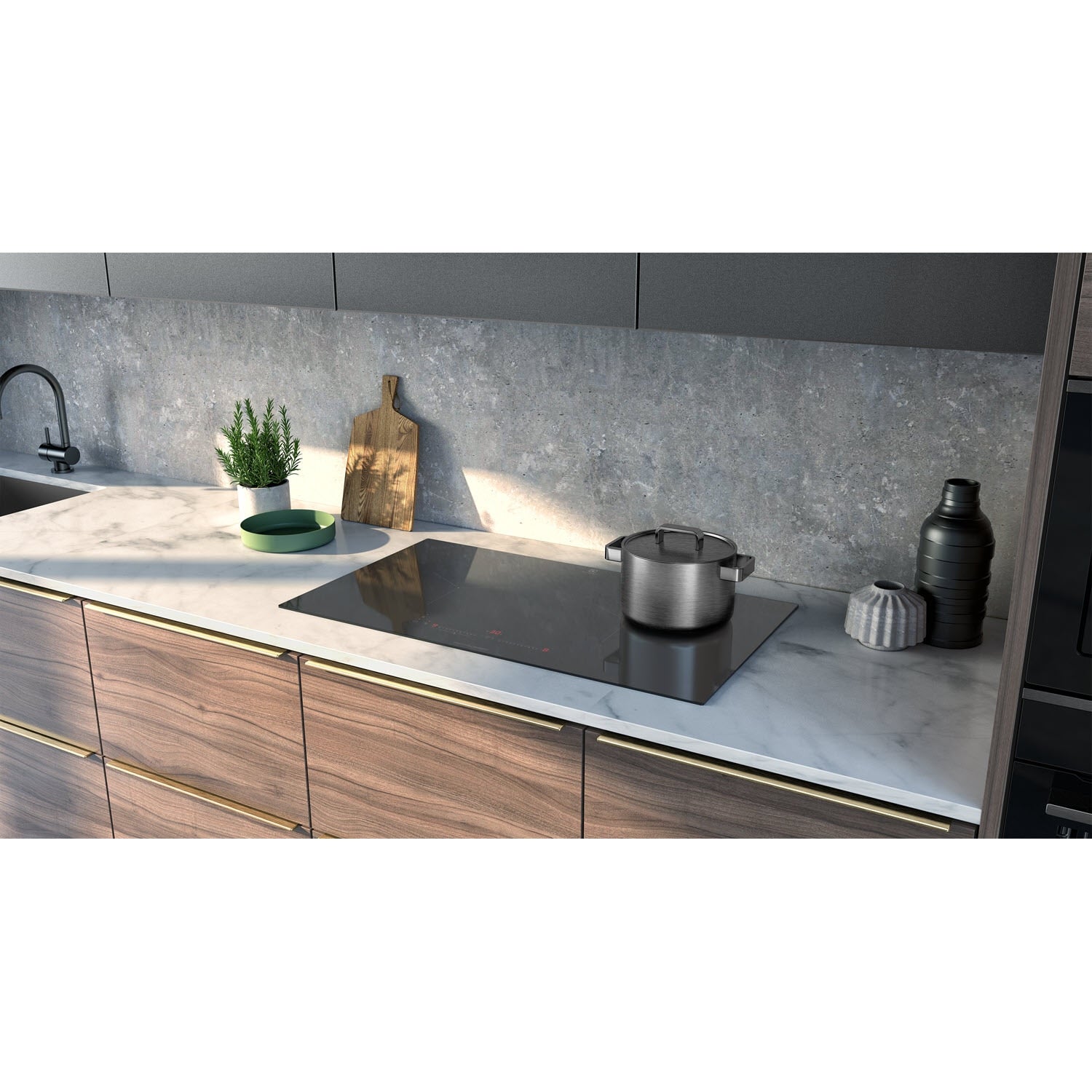 EHI8255BE 80cm 2 zones built-in induction hob